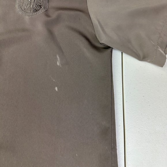 Vintage Daniali USA‎ Shiny Disco Shirt Embroidered horse Men Size Medium Used - Picture 3 of 10